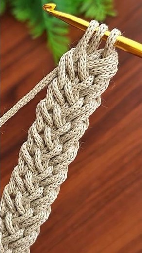 How to make a cord from crochet macrame yarn?