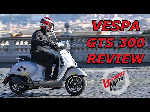 2023 Vespa GTS 300 First Ride Review | Ultimate Motorcycling