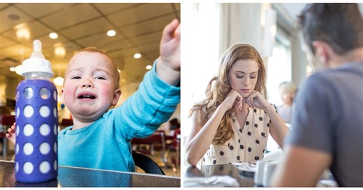 Diner divides parents after confronting mum with crying baby in posh restaurant - Netmums