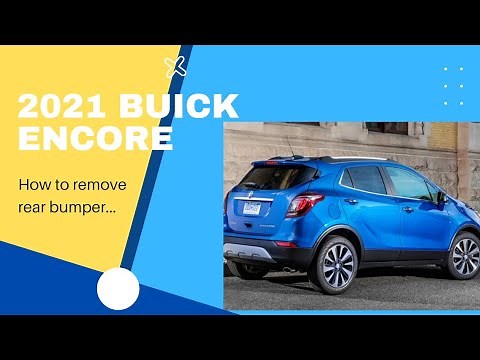 How to remove rear bumper of your 2021 Buick Encore