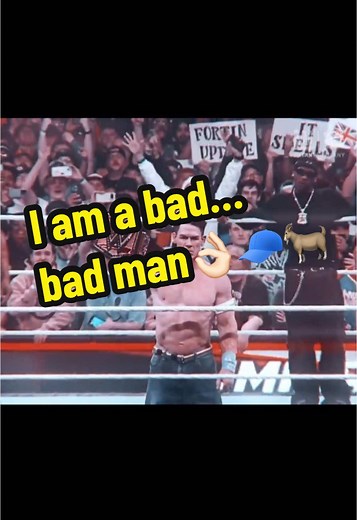 WWE Humor: The Bad Man Montage Featuring John Cena
