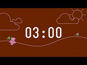 3 Minute Classroom Prep Timer with Calming Music 🍁