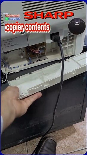 How to sharp Troubleshoot Clear or Reset ERROR Code F3-22 Sharp MX-M265NE MX-M264N #subscribe #sharp