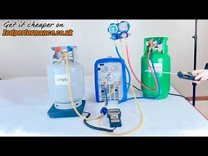 How to use refrigerant recovery unit