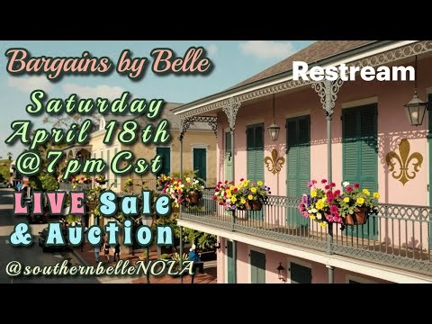 #sale #auction - BARGAINS BY BELLE - Come shop, chat & bid