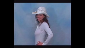 ttl model usa model Christina Model White Long Sleeve T Shirt & Tan Short Shorts   CowGirl Hat & B - YTboob