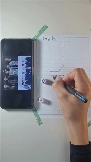 BTS vs BIGBANG Paper Football ⚽ Dice Challenge | Who Wins?