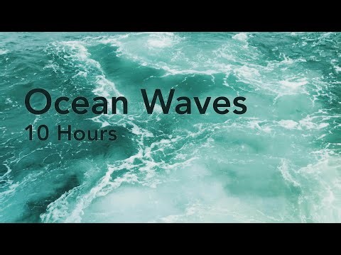 10 Hours Ocean Waves for Deep Sleep & Relaxation | Natural White Noise for Sleeping