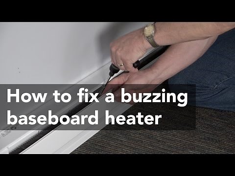 How to fix a buzzing electric baseboard heater | Cadet Tech Support Tip