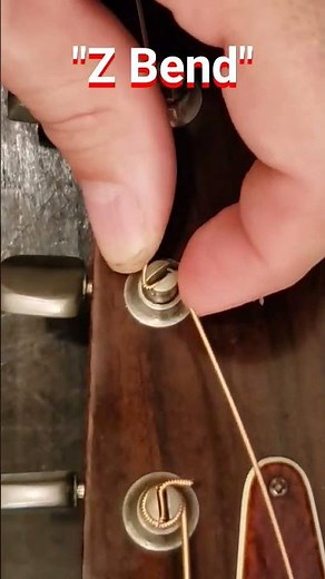 Guitar Restring technique #guitar #guitaraccessory #beginners #tutorial #guitarstrings