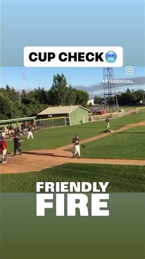 Hilarious 'Cup Check' Moment During Baseball Game!