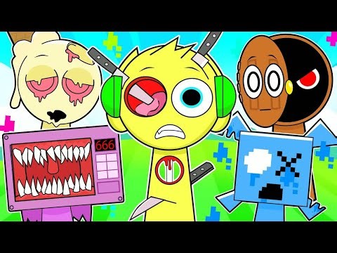 Tyler and Snowi! Sprunki with ANIMATED CUTSCENES OC Update (Banana Porridge Mod)