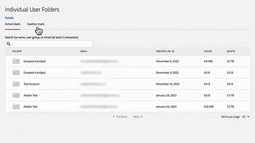 管理 Adobe 儲存空間