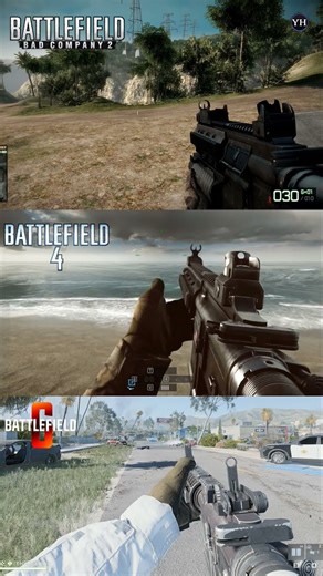 BFBC2 vs BF4 vs BF6: Which M4 is the REAL King? #battlefield6 #battlfield #bf4 #bf6
