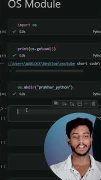 Python + Operating System 🔥
