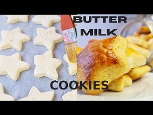 My Kids Couldn't Stop Eating This Buttermilk Cookies /Easy To Make Recipe