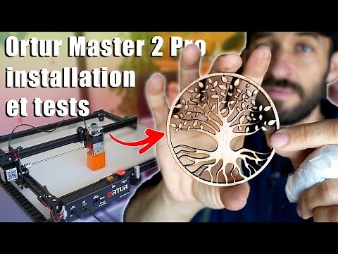 ► THE ORTUR MASTER 2 PRO, Installation and testing! Engraving and cutting #laserengraving