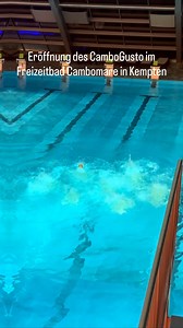 Im Freizeitbad @cambomare_kempten in #Kempten wurde am Abend das neue Restaurant CamboGusto eröffnet. Ab dem morgigen Dienstag ist es für jedermann zugänglich. Eine breitere Auswahl an Speisen wird angeboten. Das beste Essen in einer Badgastronomie in Süddeutschland bis 2028 ist das Ziel… #essen #neueröffnung #allgäu #schwimmbad | AllgäuHIT - eine Region, eine Station