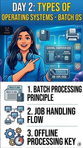 “Types of OS in 30 Sec 🔥 | Batch OS Intro