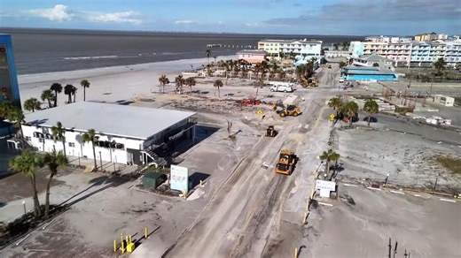 This is the path of destruction Milton carved across the coastline