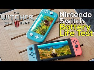 The Witcher 3 Battery Life Test on the Nintendo Switch and Switch Lite