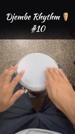 Djembe Beat Rhythm #10 🪘 #shorts #djembe #djembé #beats #rhythm