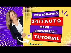 I Created an AI Web Scraper That Never Stops - Make + BrowserAct Tutorial (No Code!)