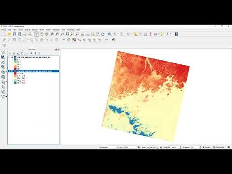 Calculating Land surface temperature using Landsat 8 Imagery || QGIS Tutorial