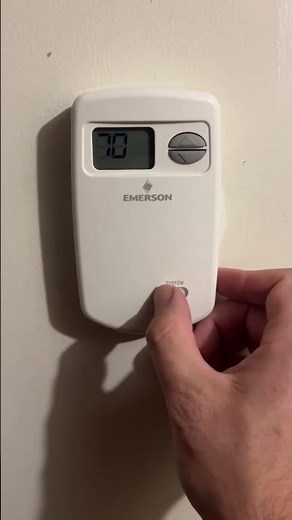 How To Install New Emerson Thermostat to Old Thermostat Wires #DIY
