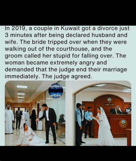 Couple Divorces 3 Minutes After Marriage — Groom Called Bride Stupid for Tripping! 😳💍💔 #Divorce