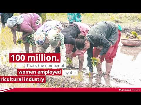 Mahindra Tractors Celebrates the Contribution of Women in Agriculture