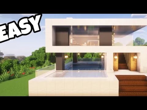 I build a modren_house in Minecraft and I distroy it for you In the end of video @Arham yt RB