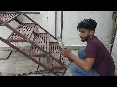 Wonderful Stairs How to make Metal stairs steps stairs install easy metal working