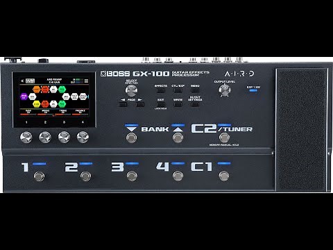 Boss GX-100 Connecting to the app via Bluetooth