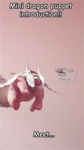dragon puppet introduction #dragonpuppets #paperdragon #dragon #art #introduction #puppet