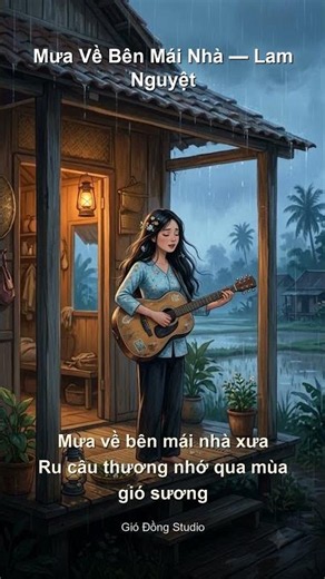 Mưa Về Bên Mái Nhà 🌧️ Dân ca Nam Bộ #Shorts
