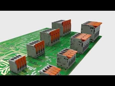 PCB Terminal Blocks With Levers From WAGO