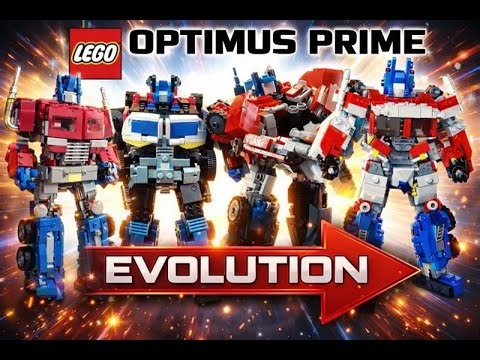 EVERY LEGO Optimus Prime I have built! ~ Lego Optimus Prime Evolution