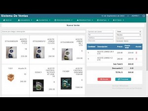 Sistema de ventas, descargar código fuente GRATIS