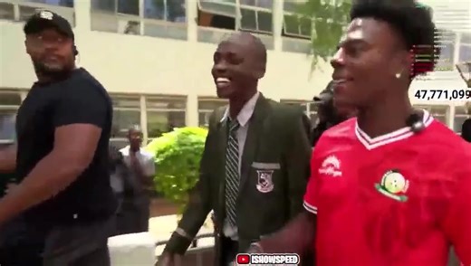 Internet sensation IShowSpeed shines a spotlight on Nairobi after going live from Upper Hill School. | 7 News Global
