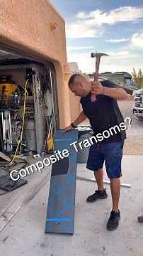 Plastic transoms are awesome!