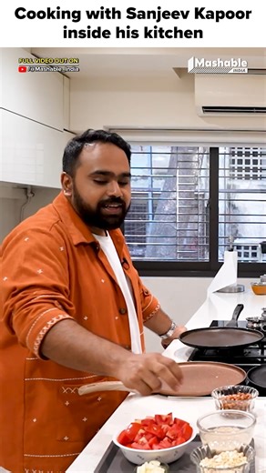 Cooking with Sanjeev Kapoor inside his kitchen - a dream come true! | Mashable India