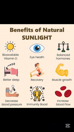 Benefits of Natural Sunlight #sunlightbenefits #healthylifestyle #healthyhabits #healthylife #health | Nursing Exercise