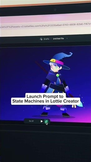 Mindblowing AI tool for motion designers 🔥 #aiprompt #designai #interactiveanimation