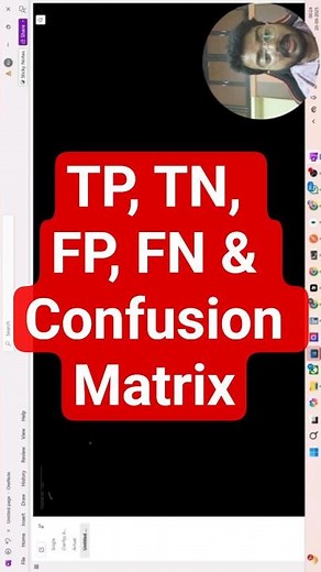TP , TN , FP , FN & Confusion Matrix | 5 min class | ai master ruturaj