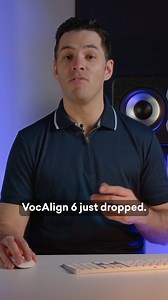 Here's what's new in VocAlign 6 Pro. 🤩 Tap the link to learn more: https://bit.ly/4cdapkt | Synchro Arts