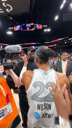 816K views · 101K reactions | Love and basketball 李 The support is real for the 4x MVP! WNBA Finals | @youtubetv | WNBA | Facebook