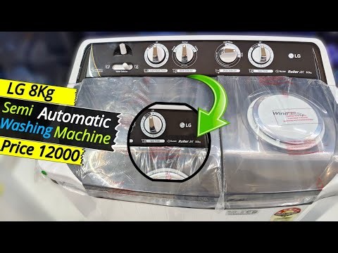 LG Semi Automatic Washing Machine 8kg Roller Jet ?