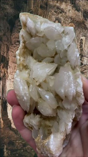 Beautiful Calcite found in Romania Cave!#crystals #calcite