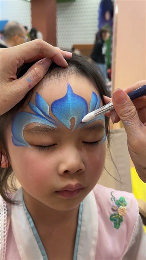 🎊 Fancy dress face art tutorial #fancydress #art #faceart